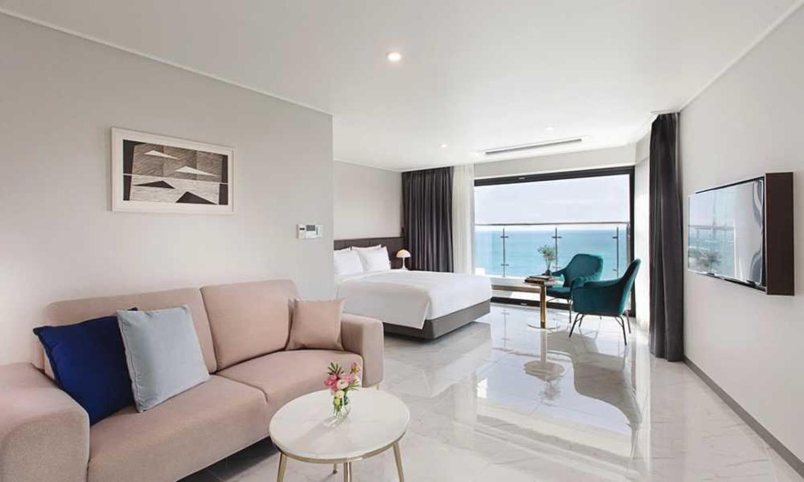 Busan Yeongmu Parade Hotel Haeundae Beach المظهر الخارجي الصورة