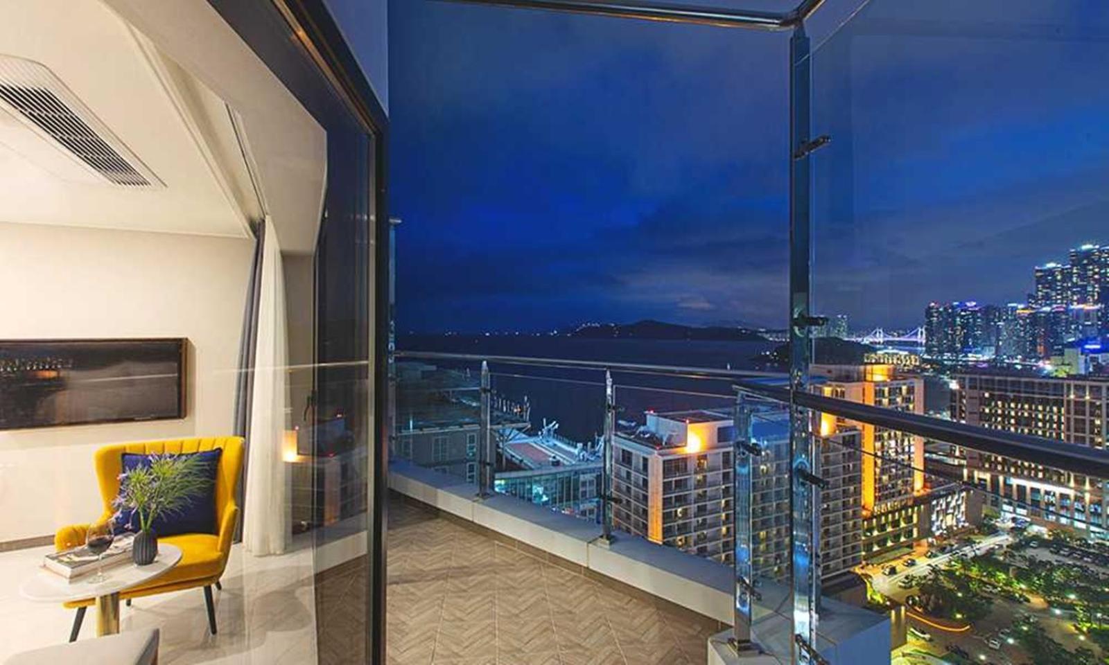 Busan Yeongmu Parade Hotel Haeundae Beach المظهر الخارجي الصورة