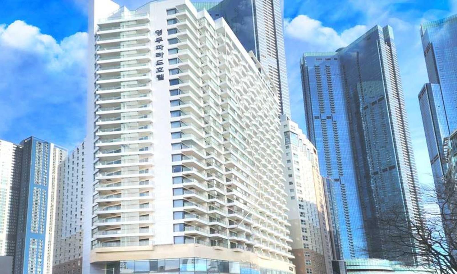 Busan Yeongmu Parade Hotel Haeundae Beach المظهر الخارجي الصورة