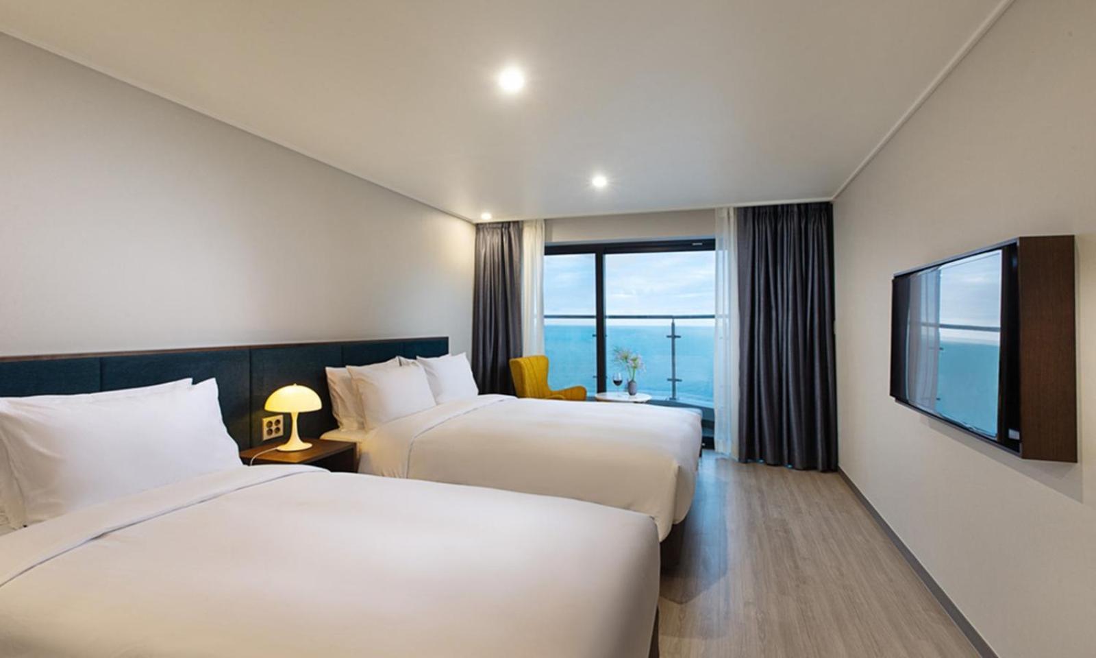 Busan Yeongmu Parade Hotel Haeundae Beach المظهر الخارجي الصورة