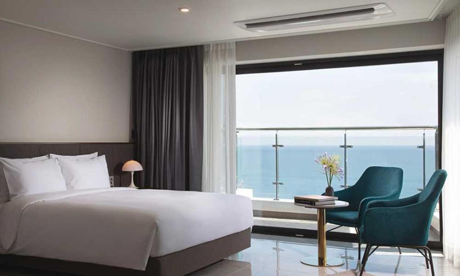 Busan Yeongmu Parade Hotel Haeundae Beach المظهر الخارجي الصورة