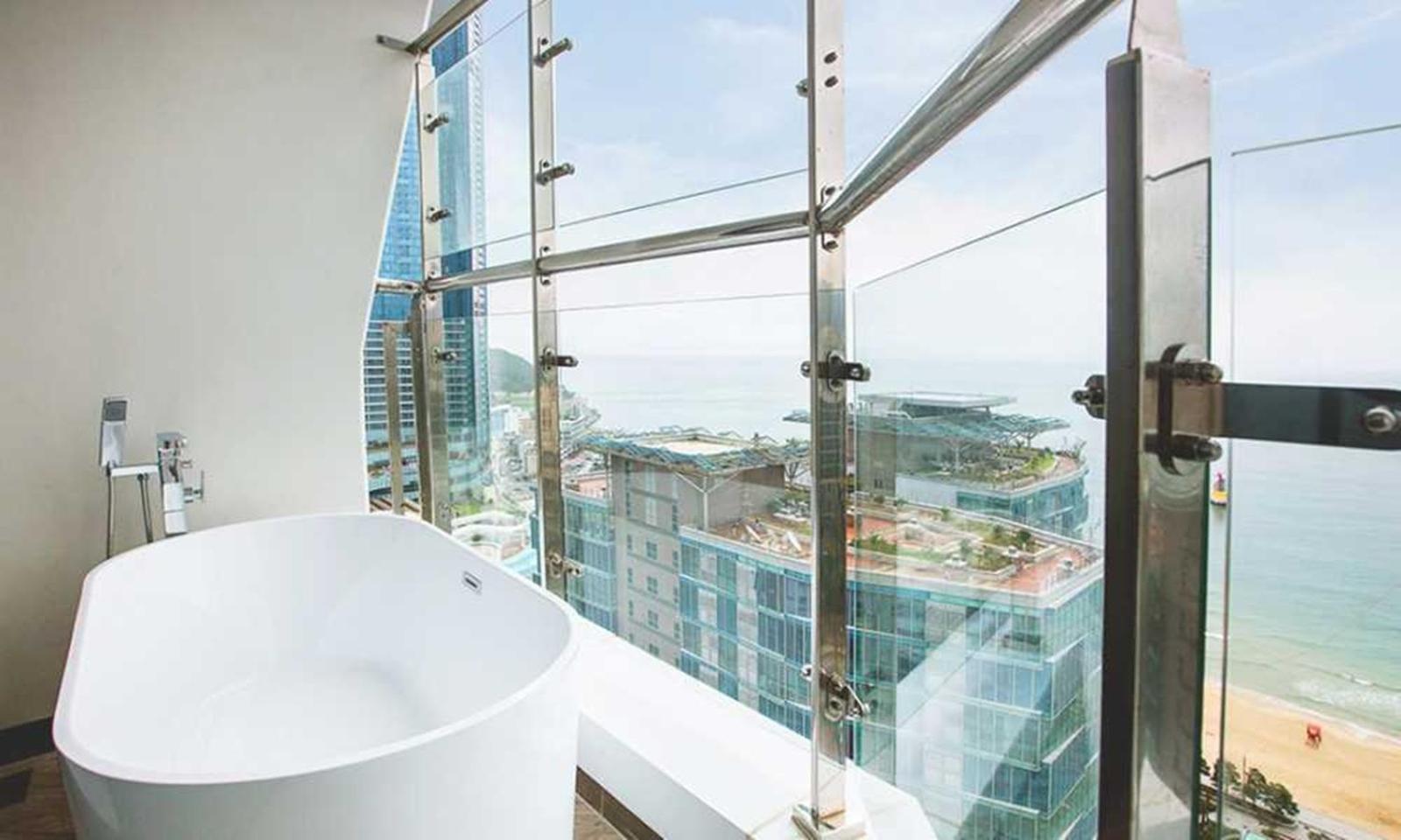 Busan Yeongmu Parade Hotel Haeundae Beach المظهر الخارجي الصورة