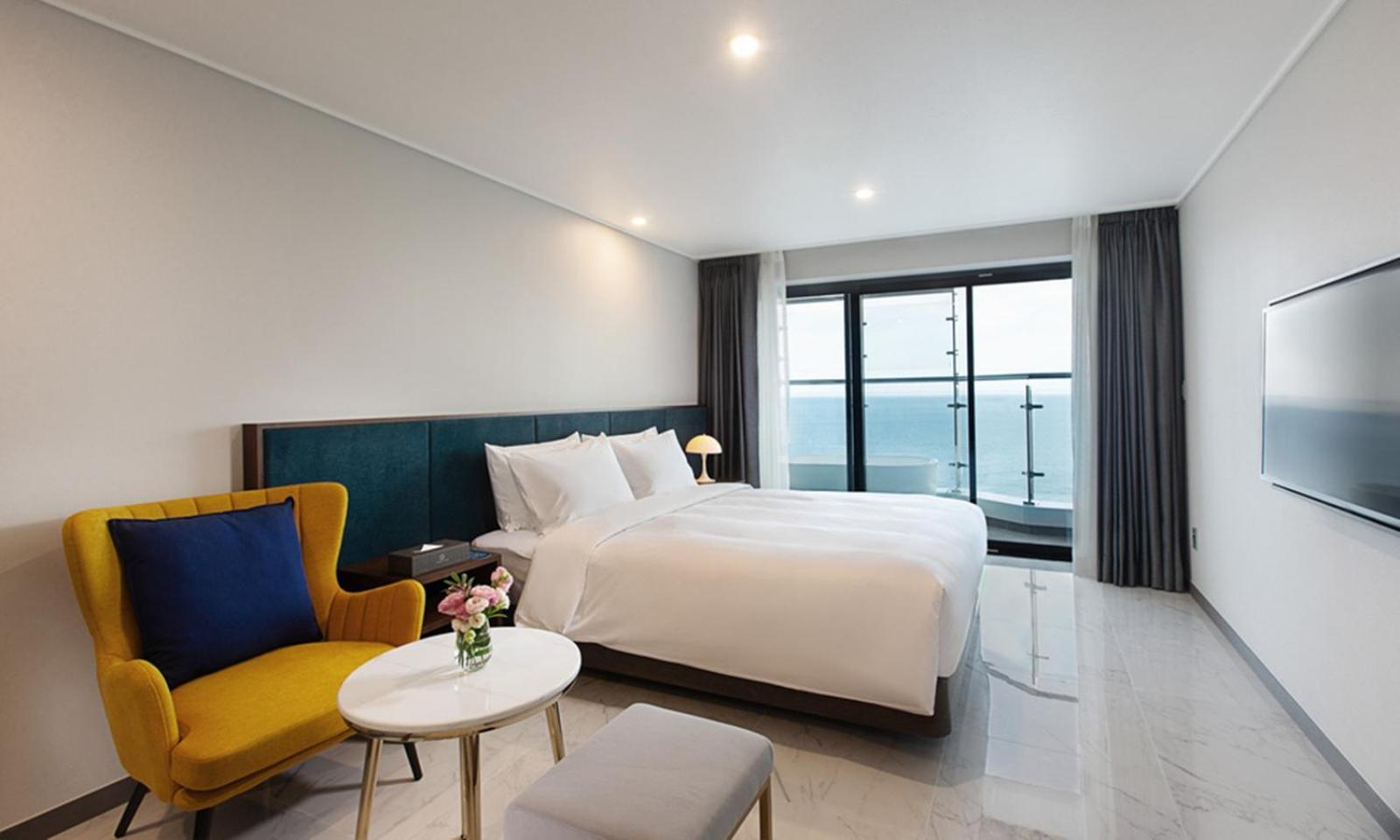 Busan Yeongmu Parade Hotel Haeundae Beach المظهر الخارجي الصورة