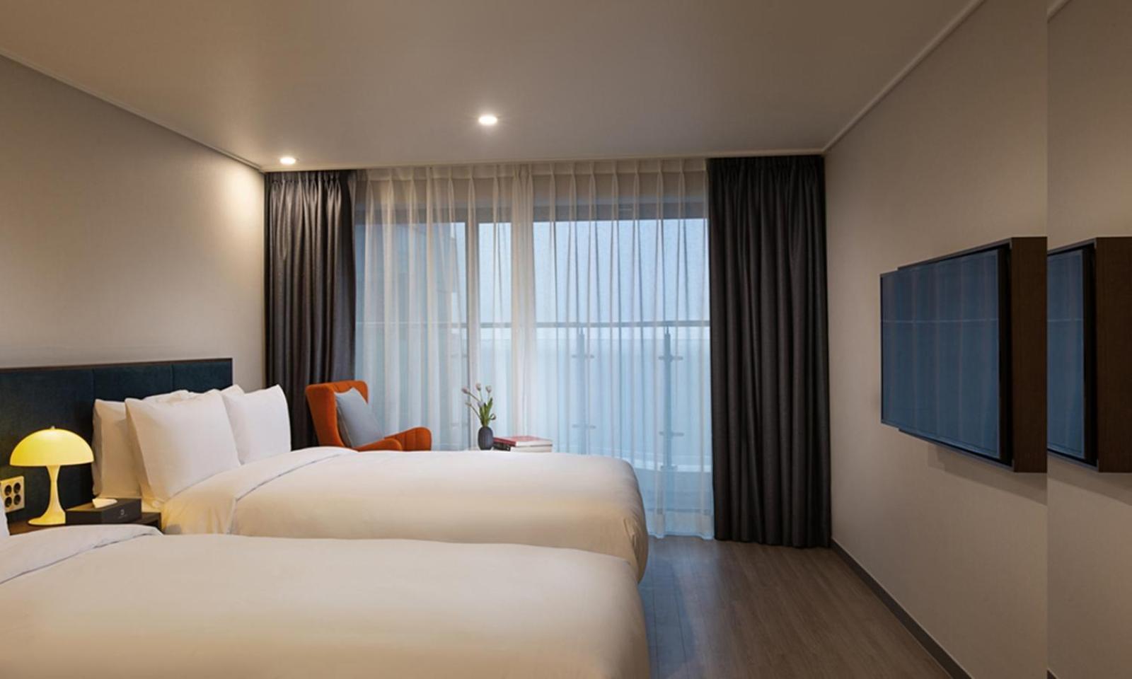 Busan Yeongmu Parade Hotel Haeundae Beach المظهر الخارجي الصورة