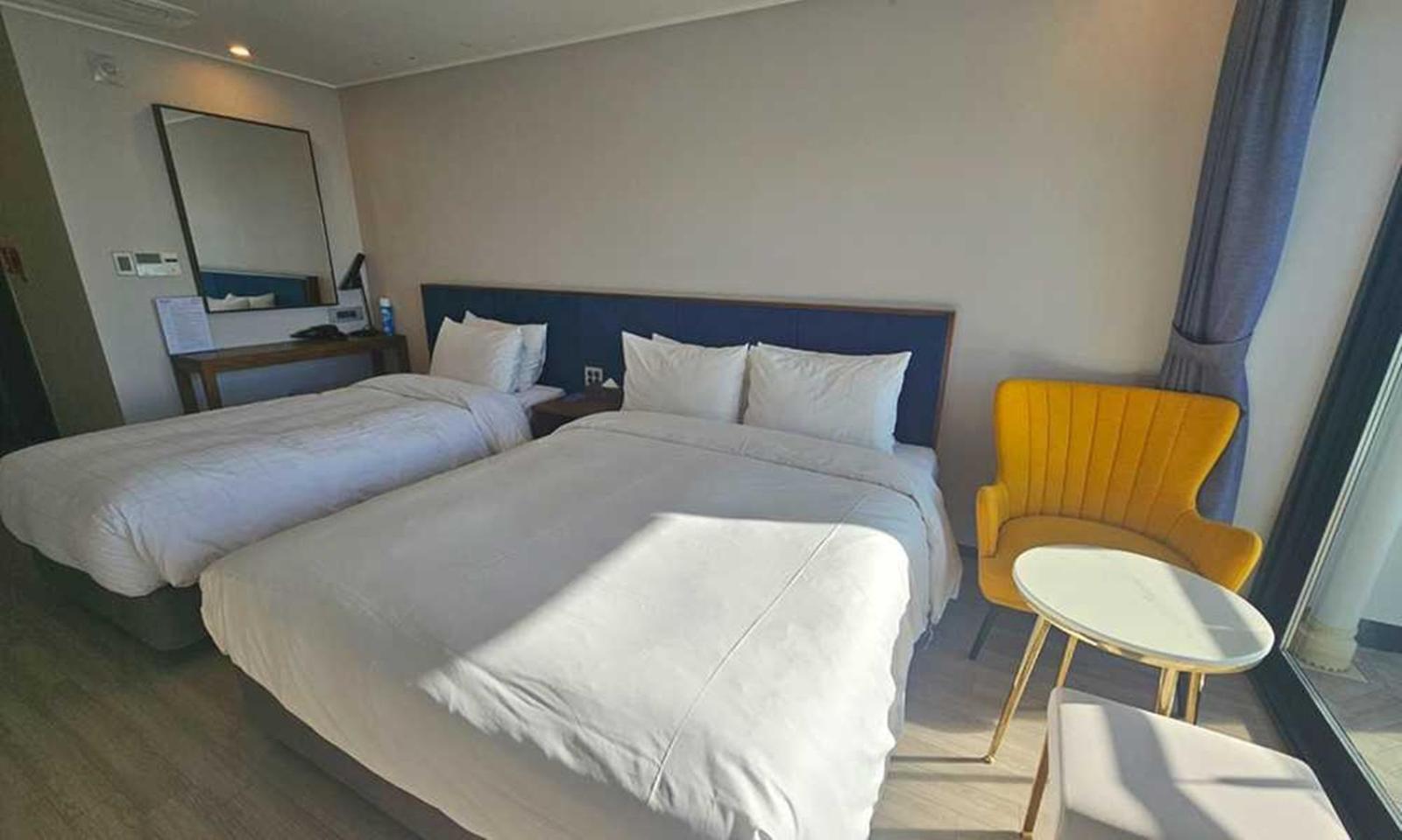 Busan Yeongmu Parade Hotel Haeundae Beach المظهر الخارجي الصورة