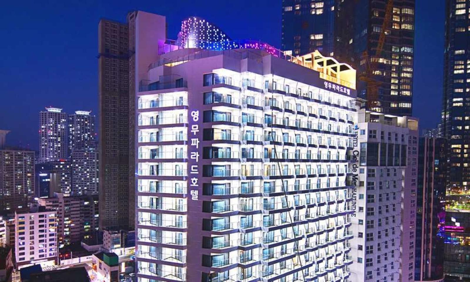 Busan Yeongmu Parade Hotel Haeundae Beach المظهر الخارجي الصورة