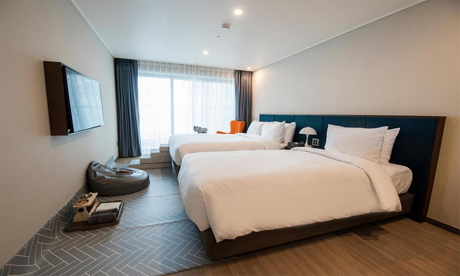 Busan Yeongmu Parade Hotel Haeundae Beach المظهر الخارجي الصورة